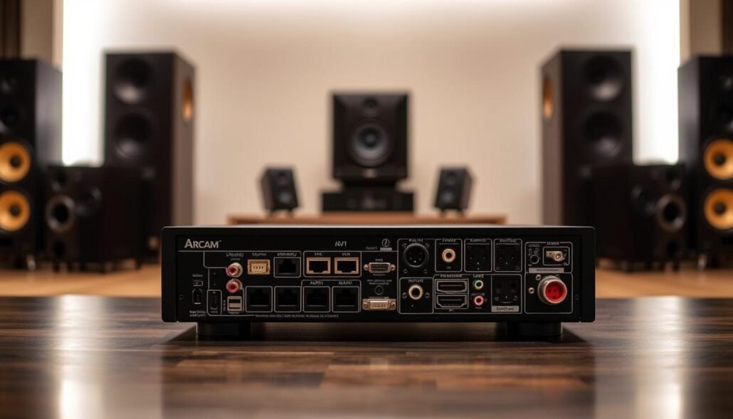 Arcam AVR11 connectivity options Arcam AVR11 connectivity options