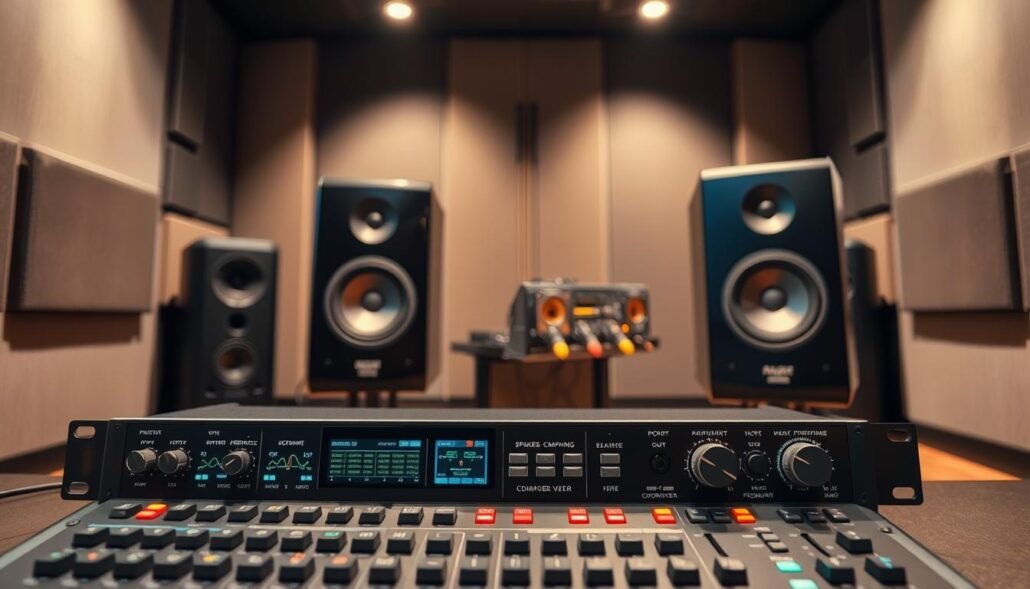 Audio frequency management and speaker crossover settings