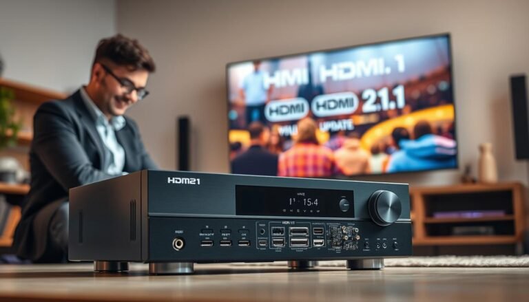 Can a firmware update add HDMI 2.1 to an older receiver?