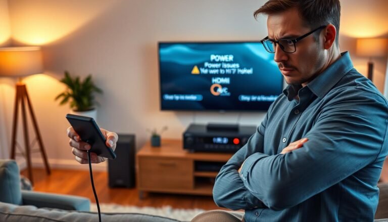 How do I fix HDMI-CEC (Control) issues when the TV won't turn off the receiver?