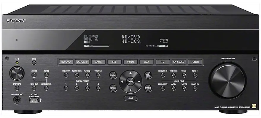 Sony STR-ZA1000ES with Exposed Front Panel