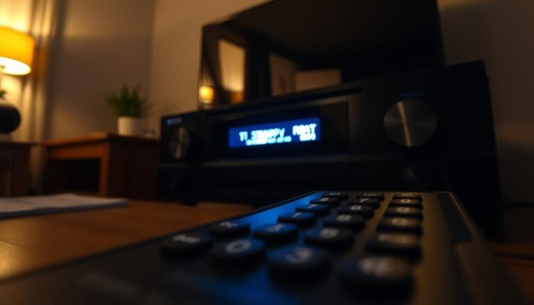 Why is the standby light on, but the unit won't respond to the remote Receiver?