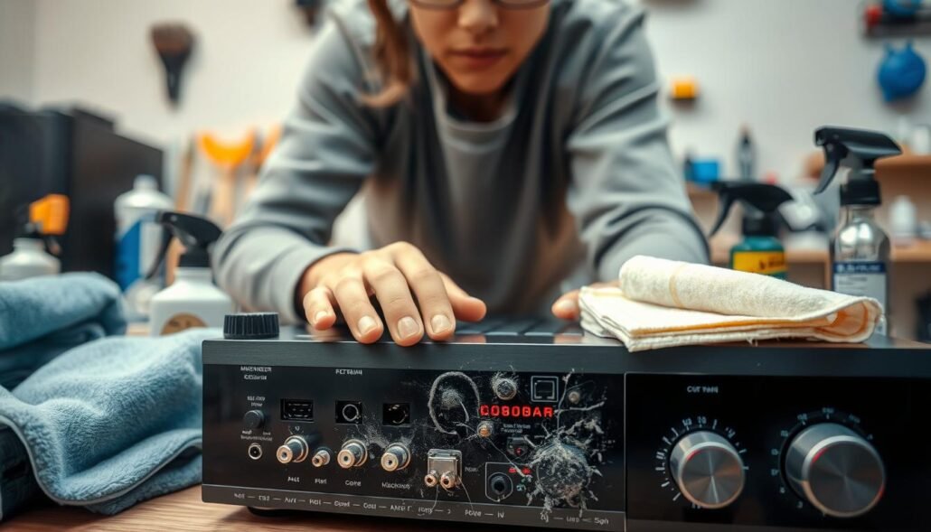 audio receiver cleaning audio receiver cleaning