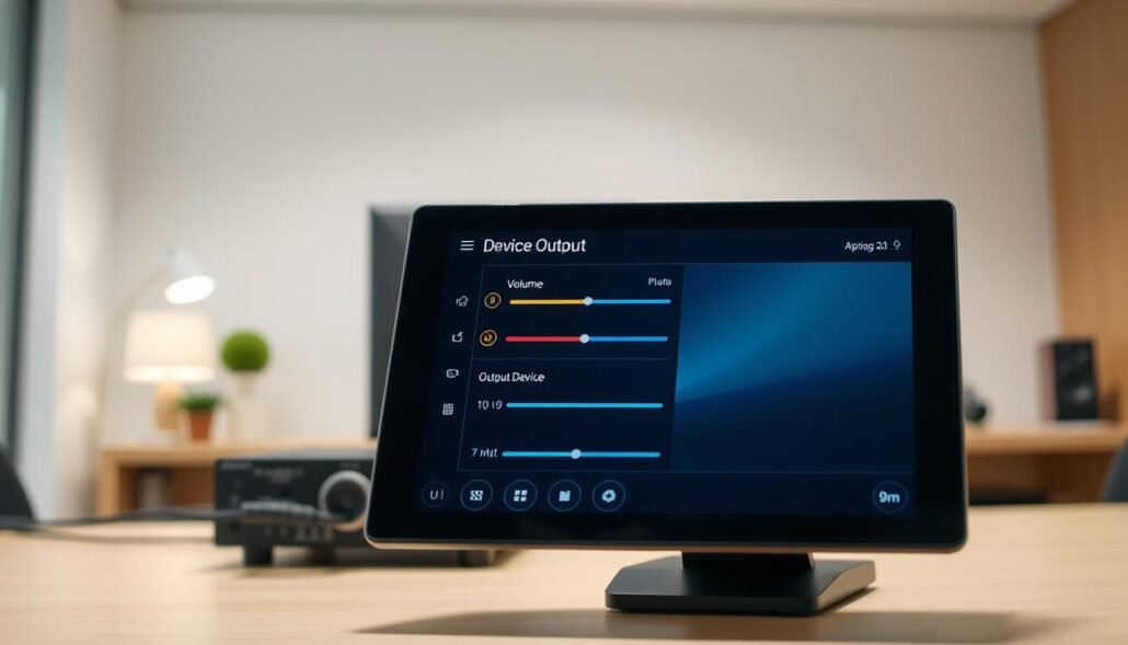 device output settings