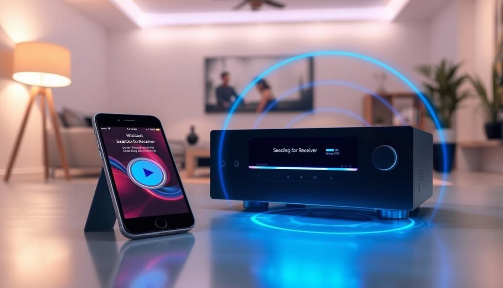 musiccast app connection